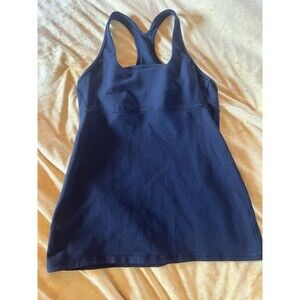 Lululemon Women's Black Tank Top Size 6